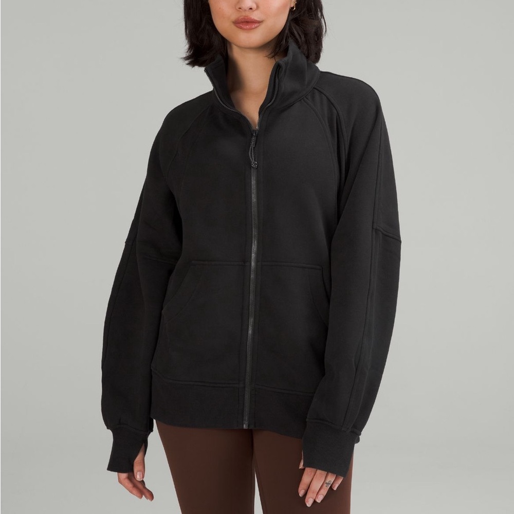 Lululemon funnel neck scuba M/L